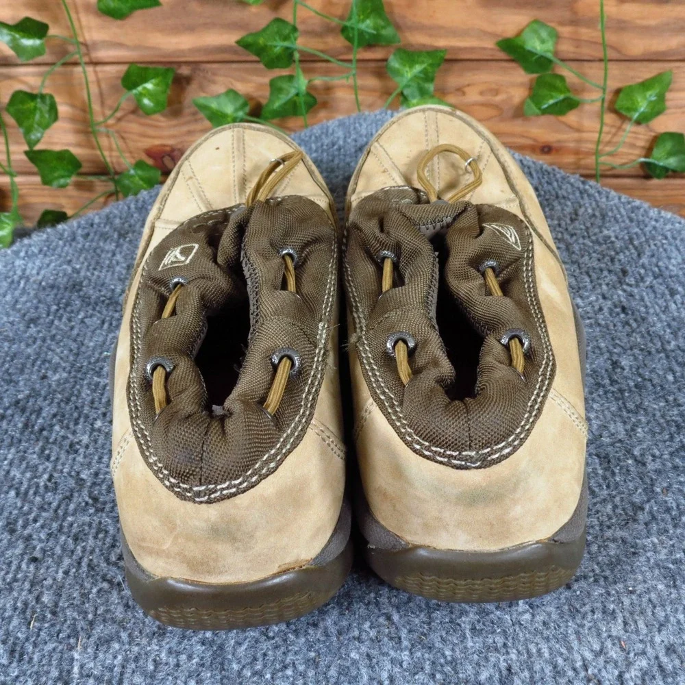Sperry Top-Sider Women Boot 7.5 Outdoor Casual Tan Brown Leather Slip-On Duck‎